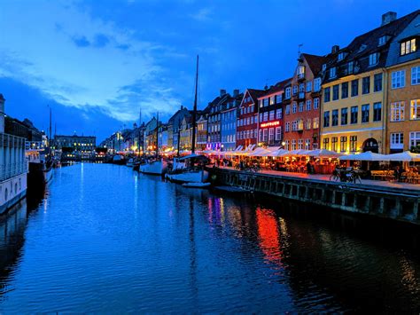 Took this photo of Nyhavn last night. Copenhagen is a beautiful city ...