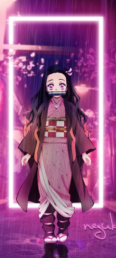 Demon Slayer Nezuko Phone Wallpaper Anime Wallpaper Anime Anime Demon ...