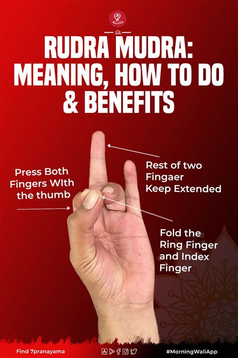 Rudra Mudra (The Gesture of Strength): Steps, Benefits & More ...