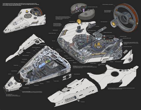 ArtStation - Interstellar ship, Alex Langensiepen | Spaceship concept ...