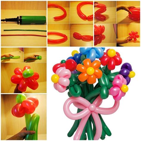 How To Make Balloon Flower