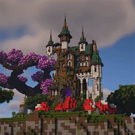 20 Minecraft Castle Build Ideas - Fantasy Castle | Minecraft castle ...