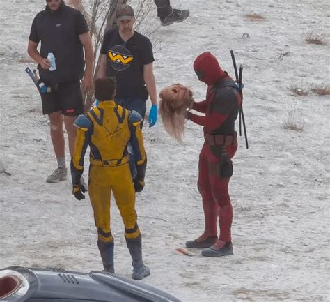 DEADPOOL 3 Set Photos: Is Sabertooth Gone for Good? And Could the ...