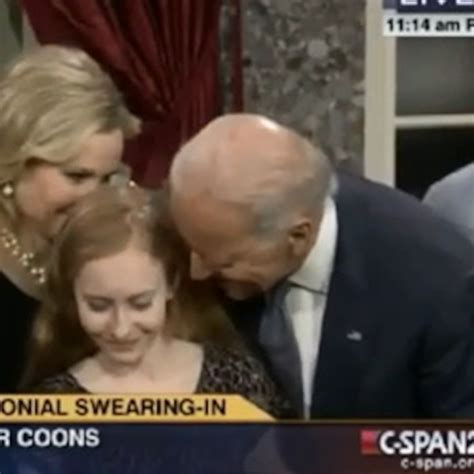 Joe Biden Wants To Sniff Your Daughter's Hair - E! Online - CA