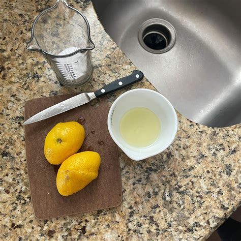 DIY Lemon Garbage Disposal Cleaner - Clean Mama