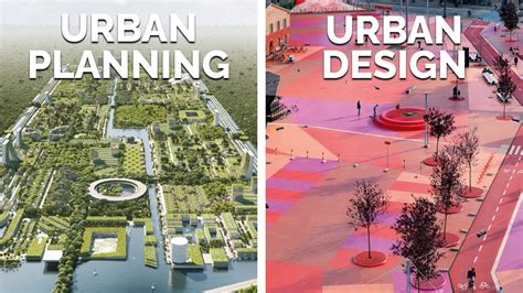 The difference between Urban Planning and Urban Design explained in 100 ...