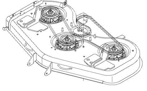 Cub Cadet 54 Inch Deck Belt Diagram - diagram wiring power amp