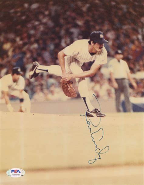 Ron Guidry Signed Yankees 8x10 Photo (PSA COA) | Pristine Auction