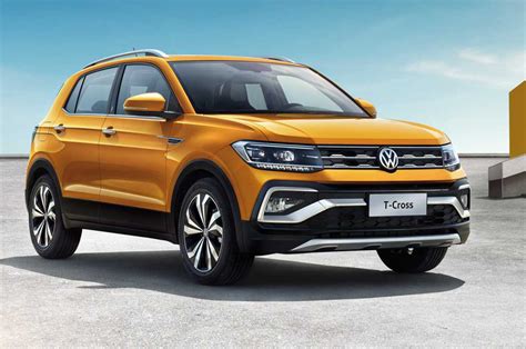 India-bound Volkswagen T-Cross revealed at Shanghai auto show 2019 ...