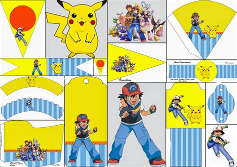 Pokemon: Free Party Printables and Images. - Oh My Fiesta! for Geeks