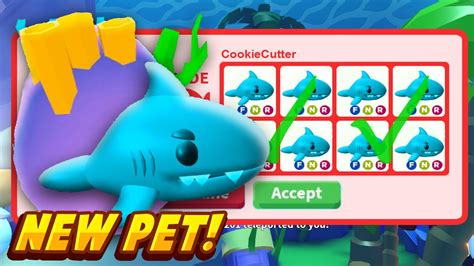 How To Get A Free Legendary Shark In Adopt Me Adopt Me Ocean Egg Update ...