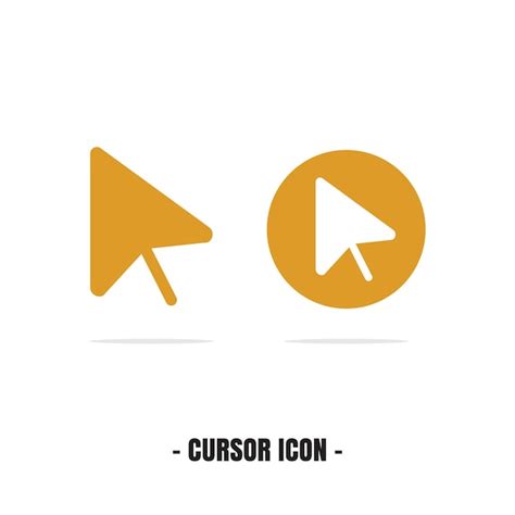 Mouse Cursor Yellow Vectors & Illustrations for Free Download | Freepik