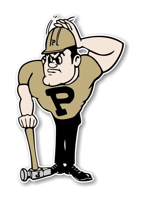 Purdue Boilermakers Mascot Precision Cut Decal / Sticker