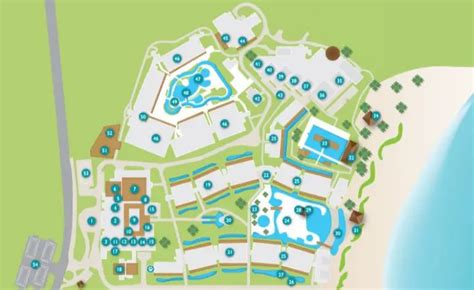 Dreams Punta Cana Resort Map