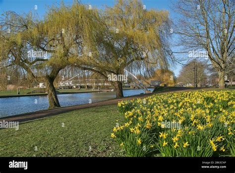 River Great Ouse, Bedford UK Stock Photo - Alamy