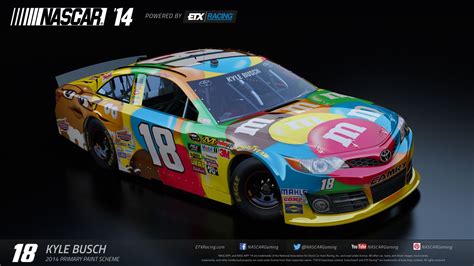 Kyle Busch no.18 #NASCAR | Kyle busch, Nascar season, Nascar 14