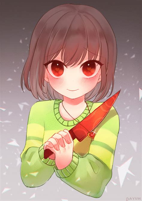 *UnderTale* Chara gif by mymineart123 on DeviantArt