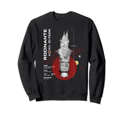 The Expanse Rocinante Ship Sweatshirt – Mugartshop