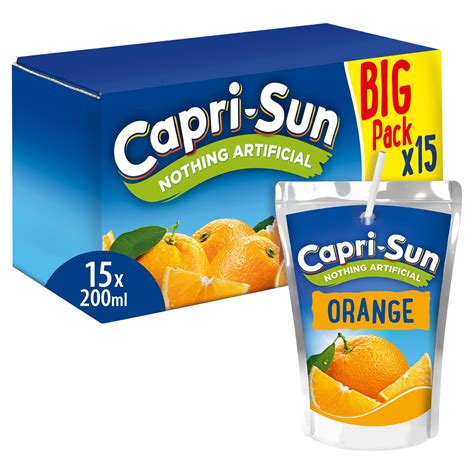 Capri-Sun Orange 15 x 200ml | Fruit Juice | Iceland Foods