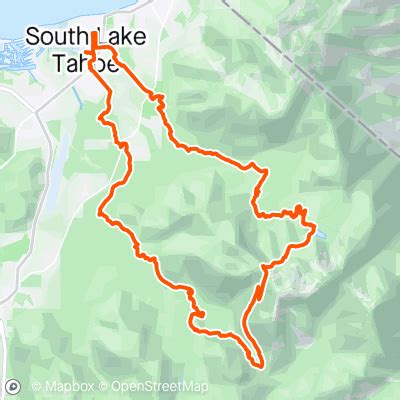 Star Lake Trail-Tahoe Rim Trail-Armstrong Pass Trail | 28.1 mi Running ...