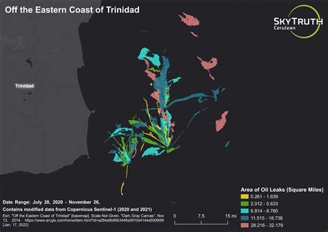 Trinidad and Tobago’s Offshore Infrastructure Cumulative Spill Report ...