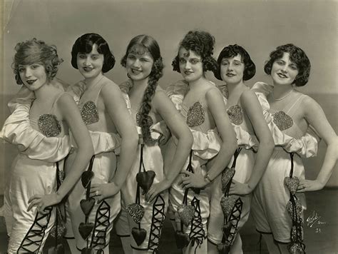 The Girls Of The Chorus From Oscar Hammerstein's First Play - 1920