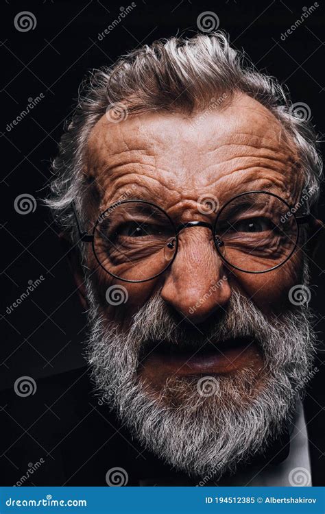 Angry Old Man Face