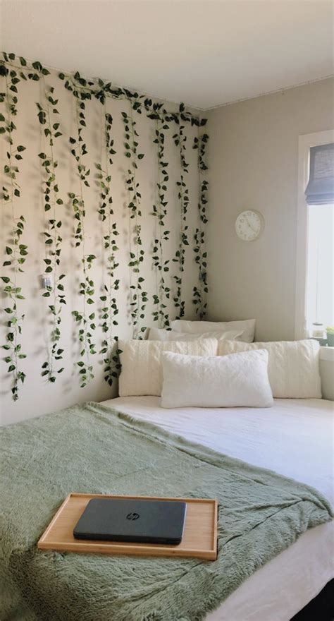 Sage green bedroom | Bedroom interior, Dorm room decor, Room ...