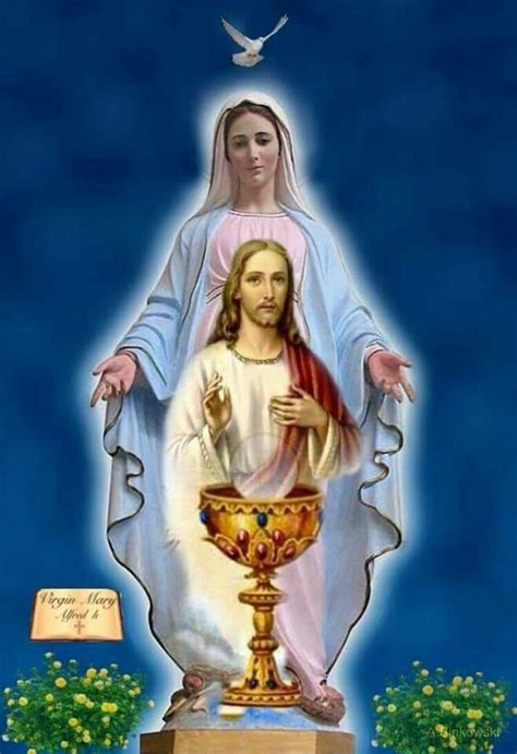 ESPÍRITU SANTO #jesús #virgenmaría #oración #Fe Mother Mary Images ...