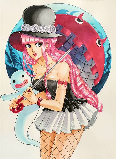 Fanart Perona One Piece by hisui1986 on DeviantArt