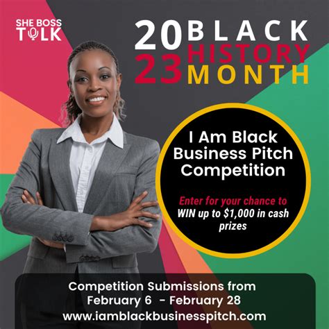 The I Am Black Business Pitch Competition 2023 is Open