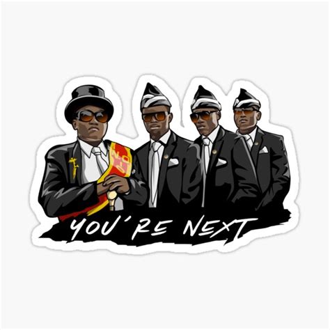 "You're Next" Sticker by Joker7 | Redbubble