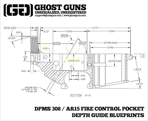 Printable Ar 15 Lower Receiver Measurements - Free Printable Templates