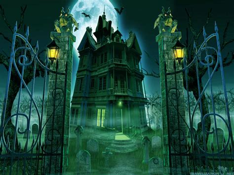 Spooky Graveyard Wallpaper - WallpaperSafari