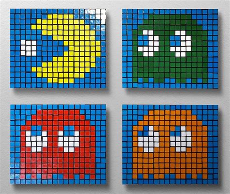 Make Your Own Pixel Art Mosaic with Rubik's Cubes