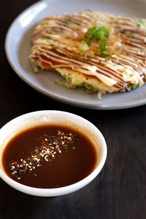 Easy 4 Ingredient Okonomiyaki Sauce | Wandercooks