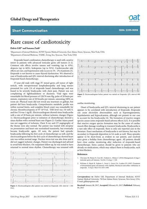 (PDF) Rare cause of cardiotoxicity