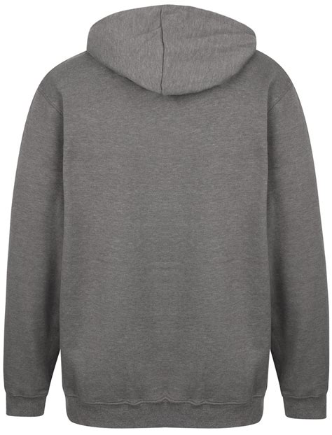 Ryker Brush Back Fleece Basic Pullover Hoodie In Grey – Tokyo Laundry