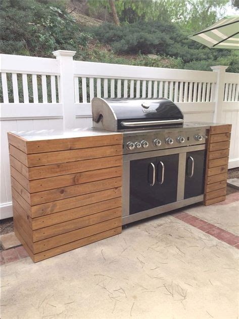 Backyard Bbq Area Diy Grill Station 65+ New Ideas | Outdoor barbeque ...