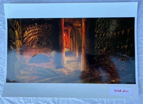 Underworld Rise Of The Lycans Production Art Movie Prop 16.5” X 11.75 ...