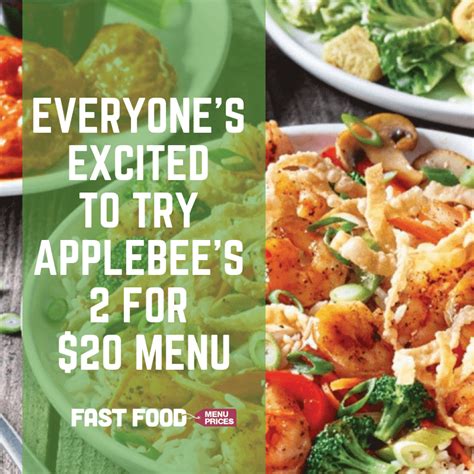 Everyone’s Excited to Try Applebee’s 2 for $20 Menu