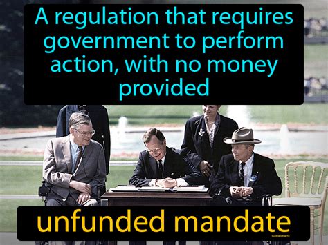 Unfunded Mandate Definition & Image | GameSmartz