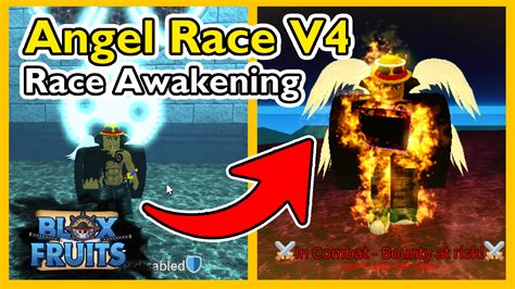 How To Get Sky/Angel Race V4 "Race Awakening" - Blox Fruits | Roblox ...