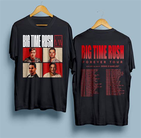 Big Time Rush Shirt, Big Time Rush Forever Tour 2022 Tee, Big Time Rush ...