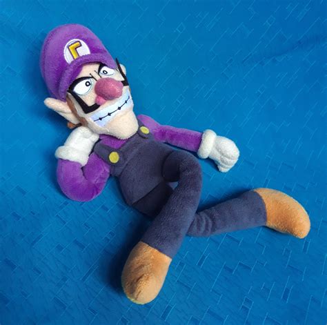 Super Mario Waluigi Nintendo SANEI Plush Stuffed Doll Soft Toy - Etsy