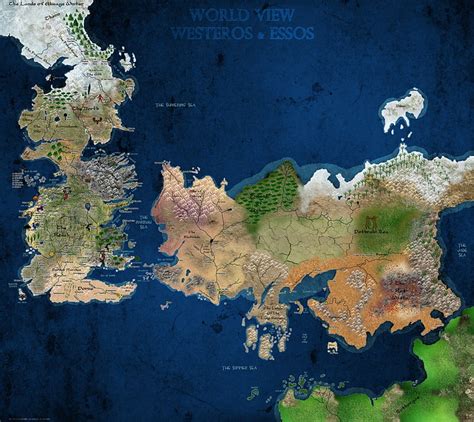 HD wallpaper: Game of Thrones, A Song of Ice and Fire, map, world map ...