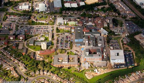 Kettering General Hospital from the air | aerial photographs of Great ...