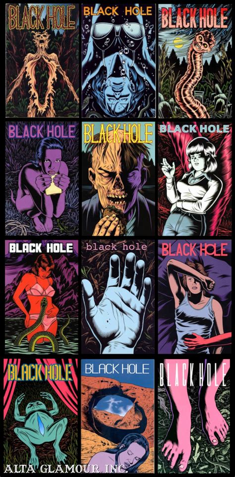 BLACK HOLE [Complete twelve-issue run] Nos. 1-12 by Burns, Charles ...