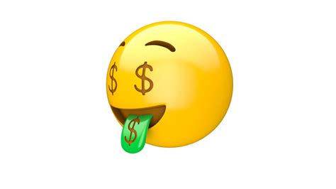 Money Mouth Face Emoji Clipart