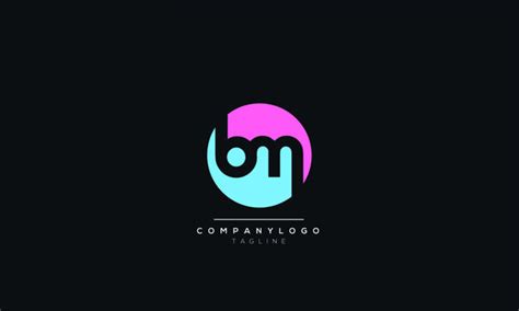 B M Logo Design